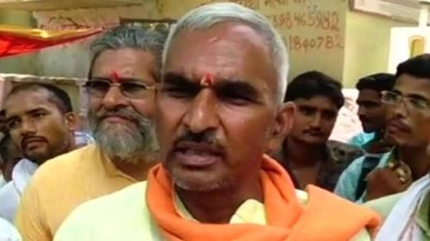 UP BJP MLA misbehaves with education officer in official meeting