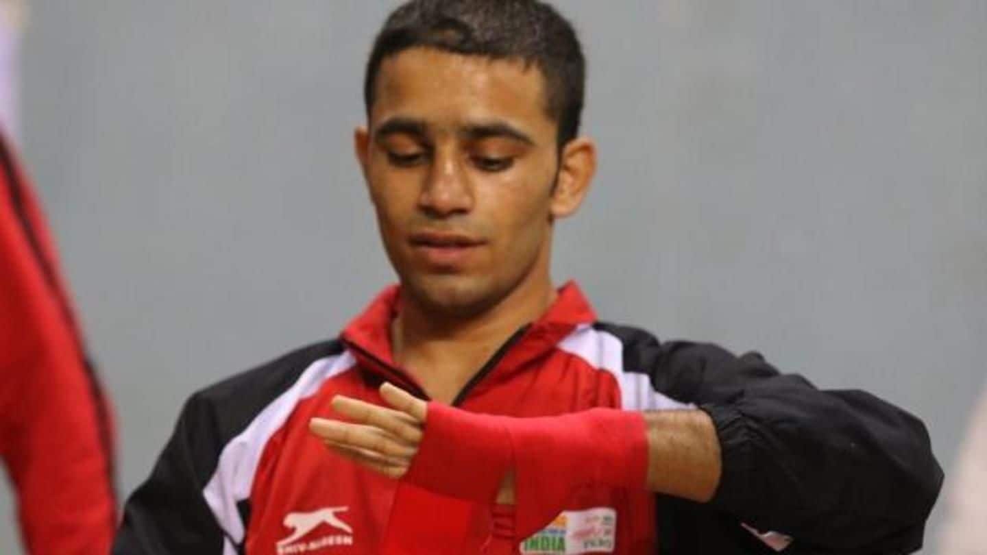 CWG 2018: Boxer Amit enters semis; assured of medal