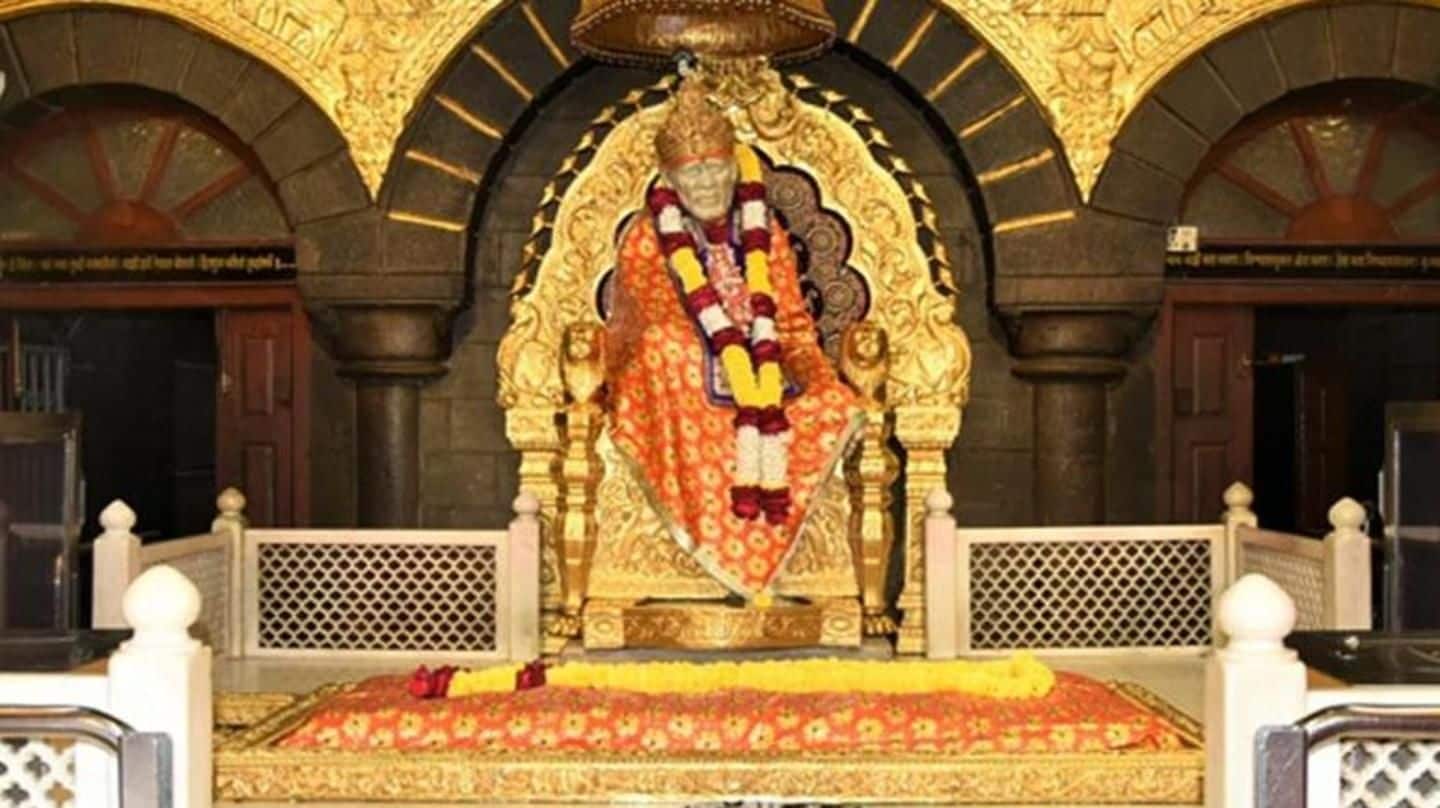 Shirdi Saibaba temple gets Rs. 6.66cr donations on Guru Poornima