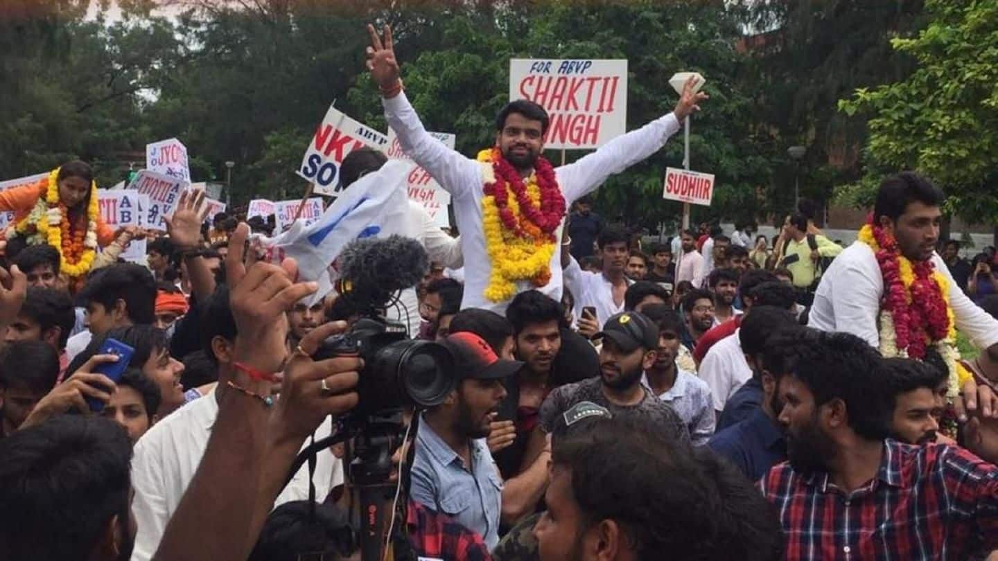 DUSU President submitted fake documents to get admission, alleges NSUI