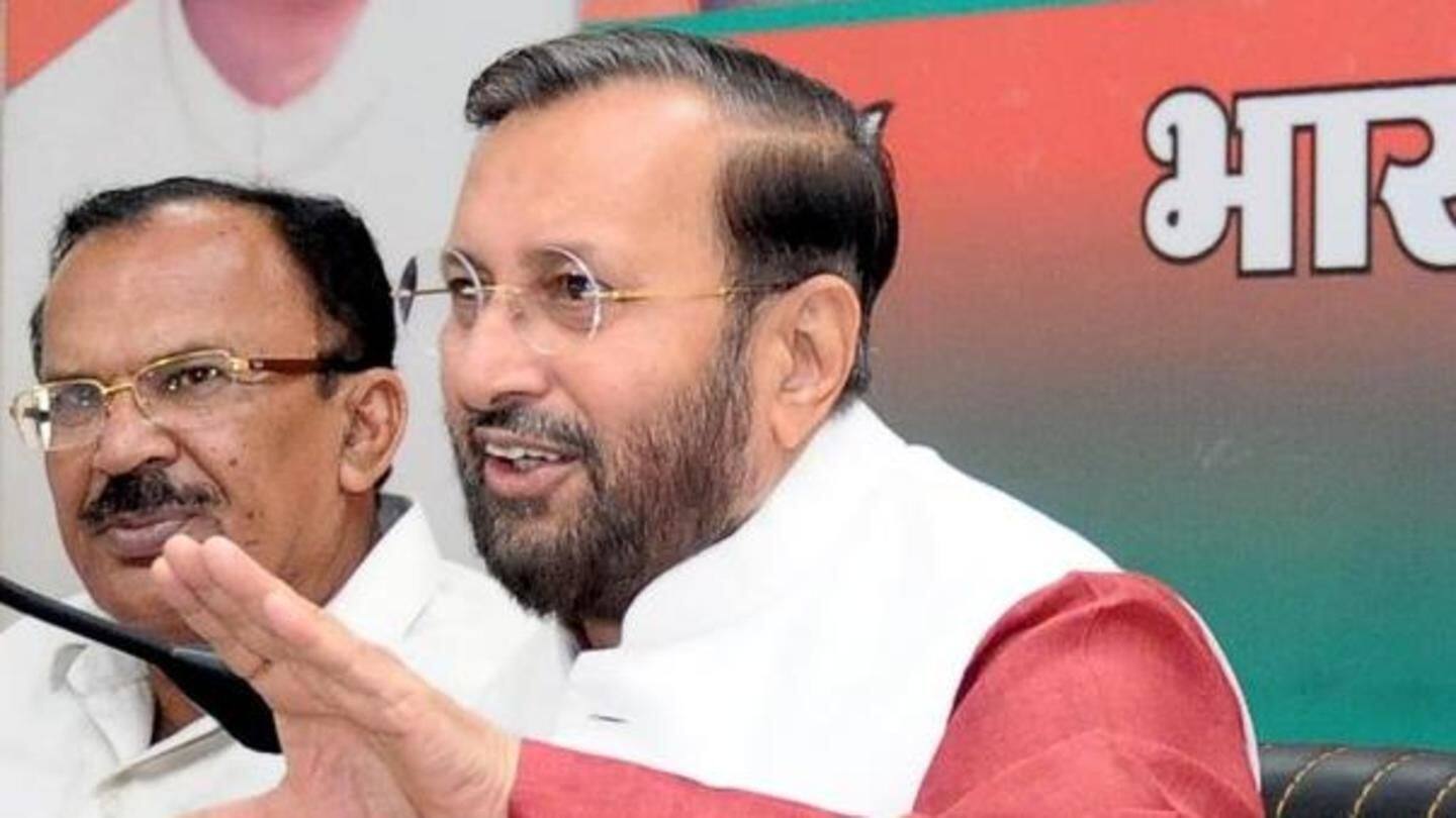HRD Ministry will include truth of Emergency-period in textbooks: Javadekar