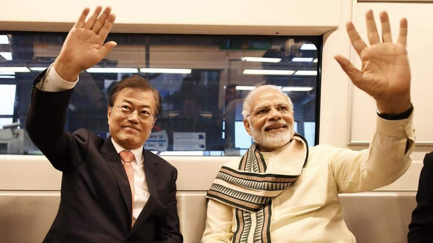 PM Modi holds talks with South Korean President; reviews bilateral-ties