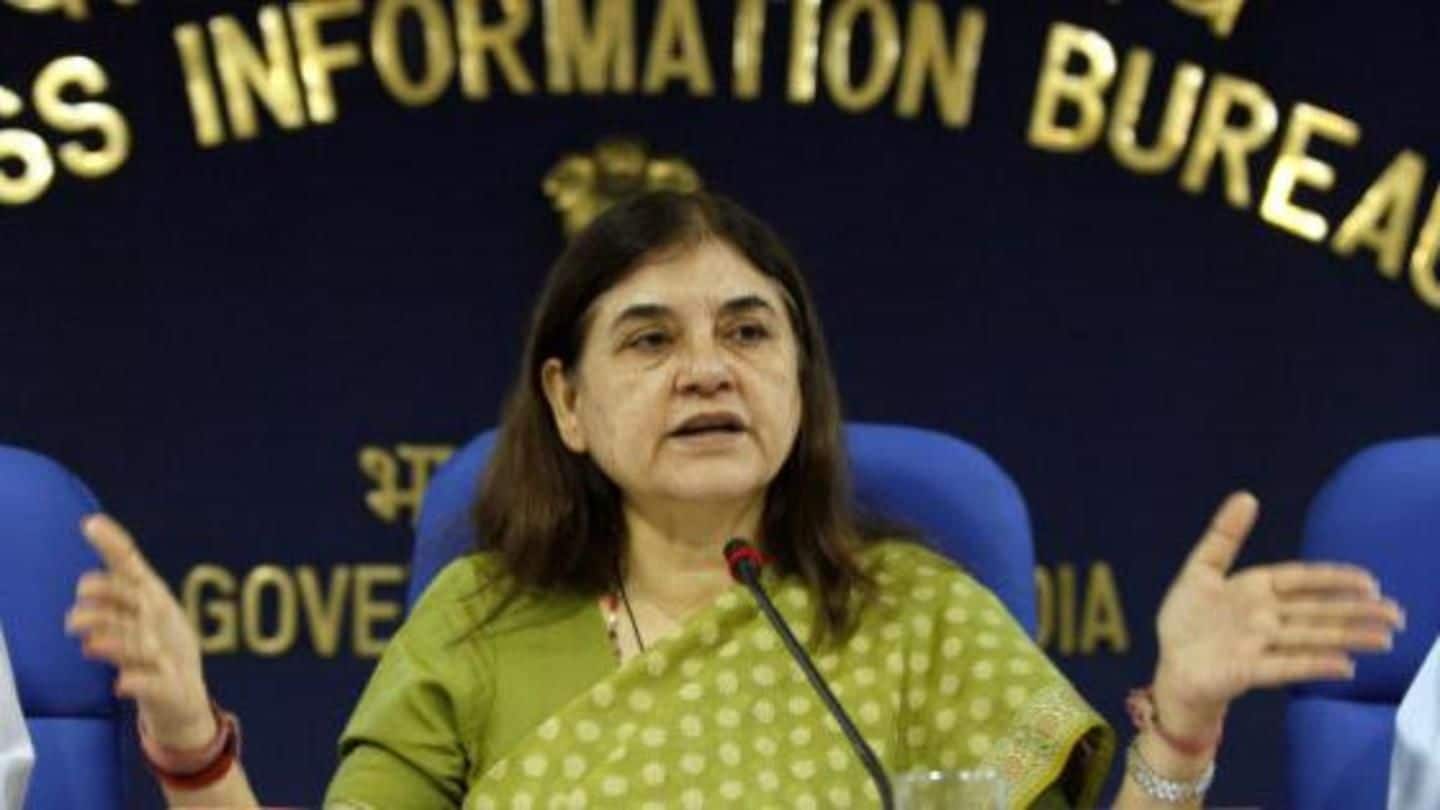 Maneka insists on no age-limit to report child sexual abuse
