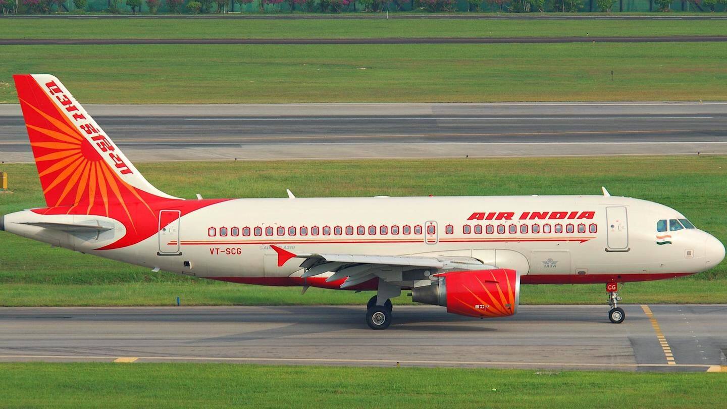 Air India air hostess falls off plane while closing door