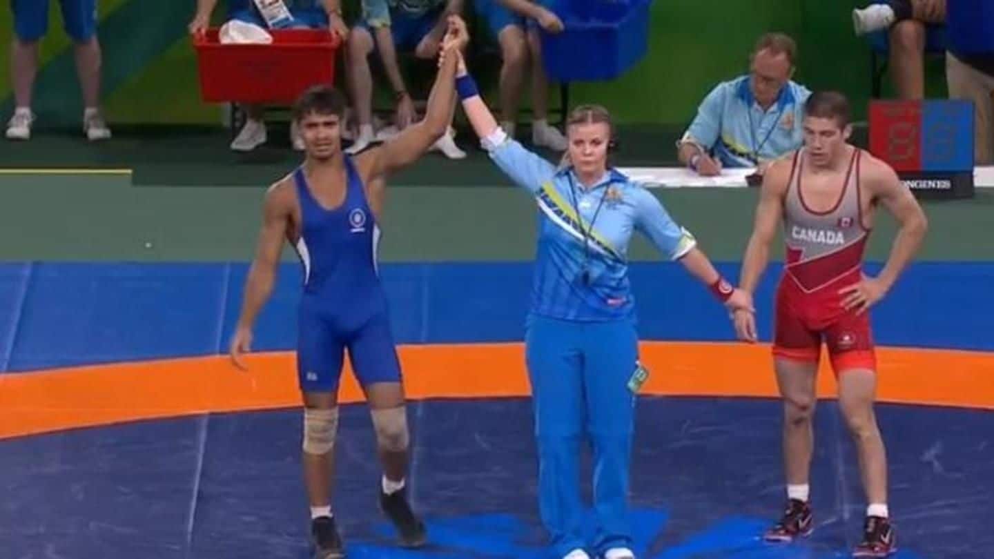 CWG 2018: Rahul Aware opens India's wrestling gold medal account