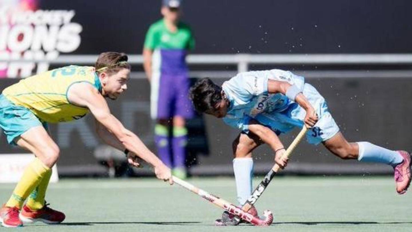 Indian hockey team thrashed Austria by 9-1 Indian hockey team thrashed Austria by 9-1