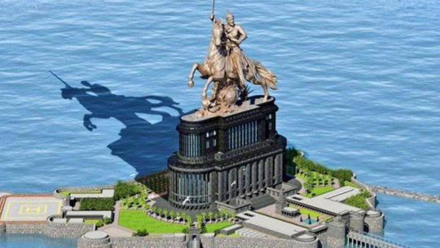 Shivaji memorial: Maha govt now plans shorter statue, longer sword