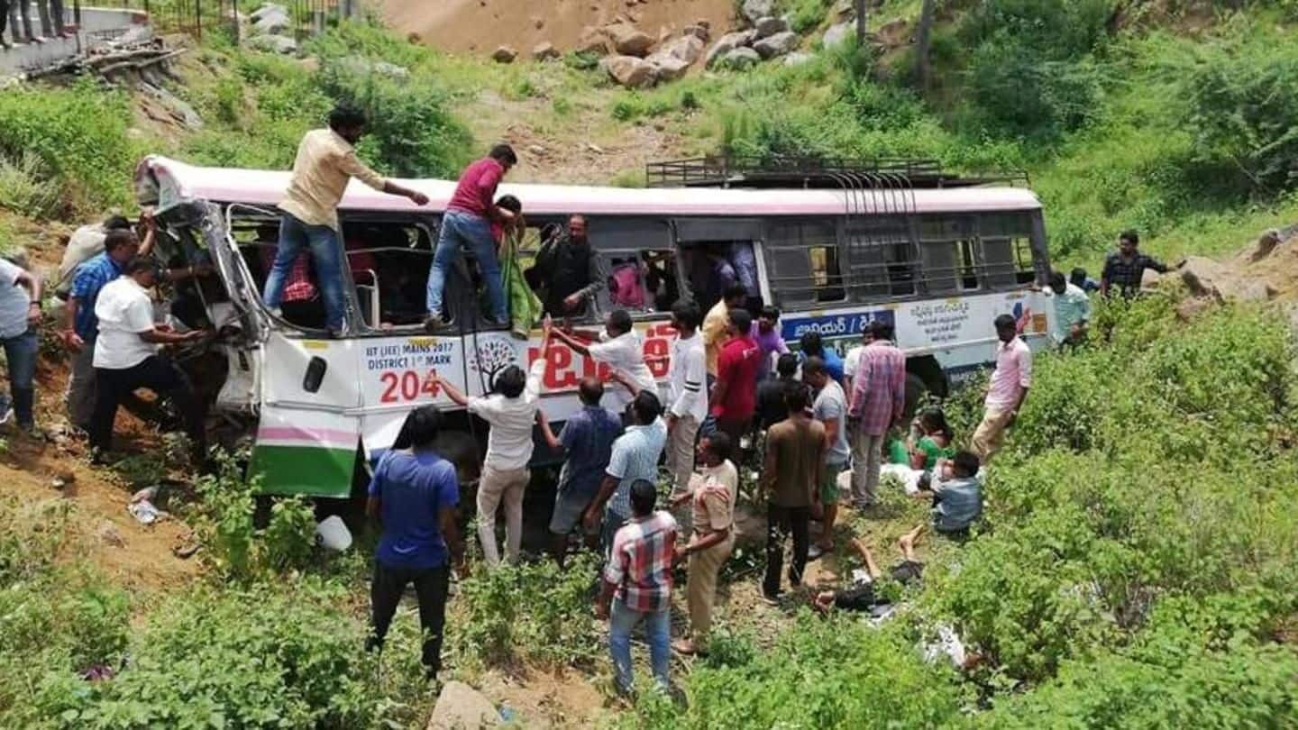 Telangana bus tragedy: Man at wheel recently presented 'best-driver' award