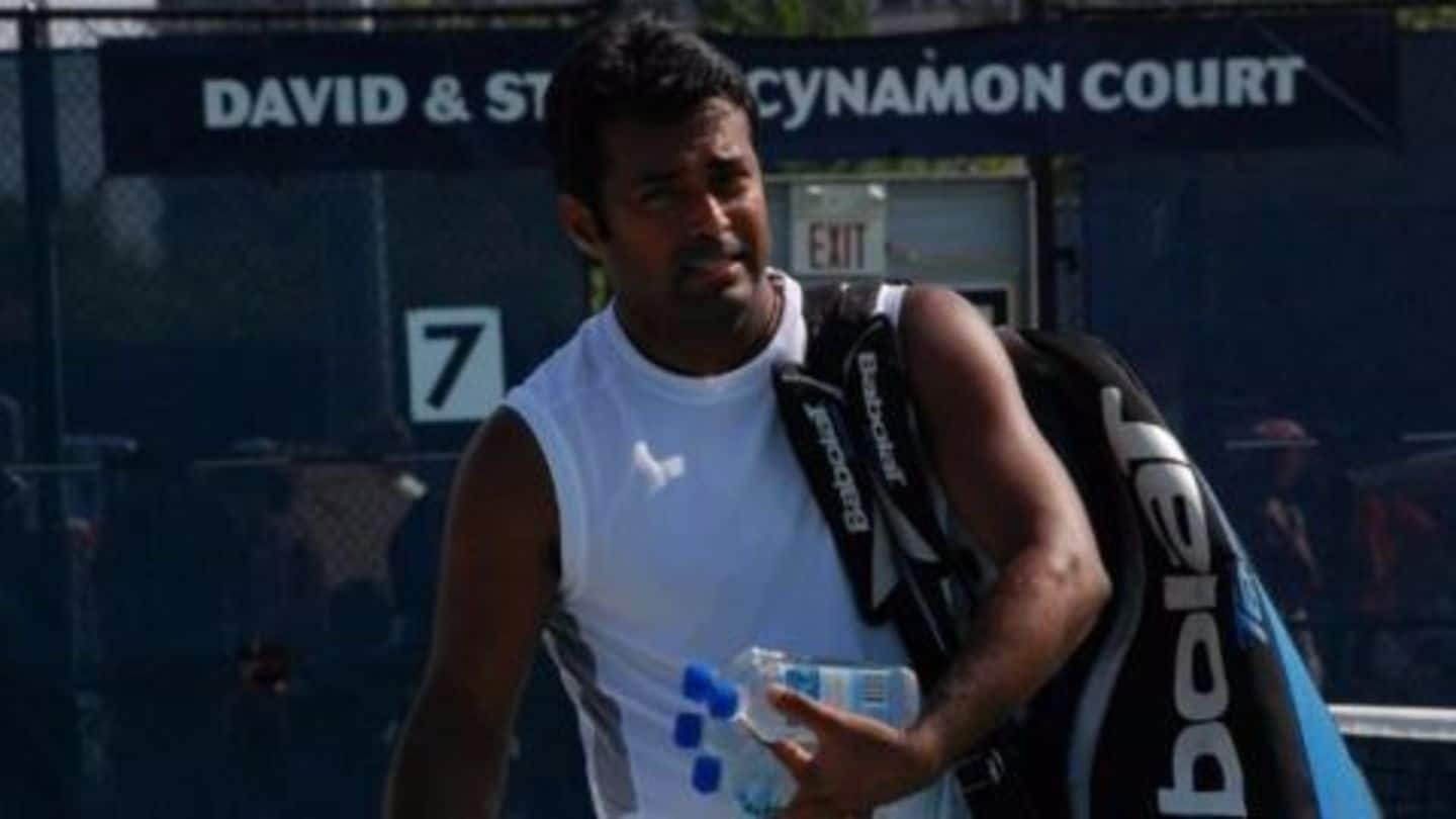 No room for Leander Paes