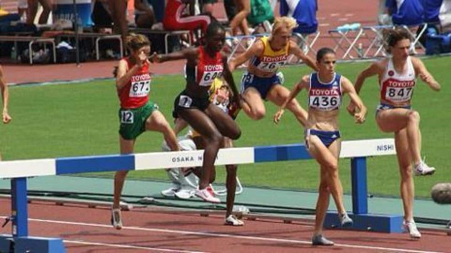 Lalita Babar in 3000m steeplechase finals