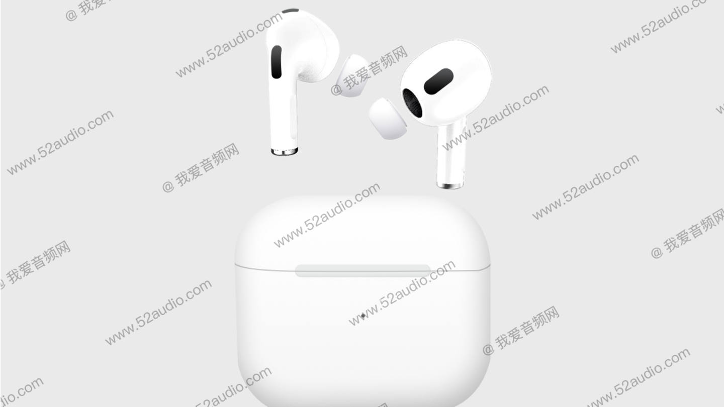 AirPods 3's design draws inspiration from current-gen AirPods Pro AirPods 3's design draws inspiration from current-gen AirPods Pro