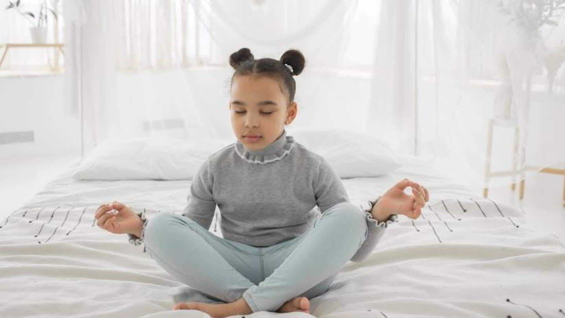 Why parents should introduce meditation during formative years of children