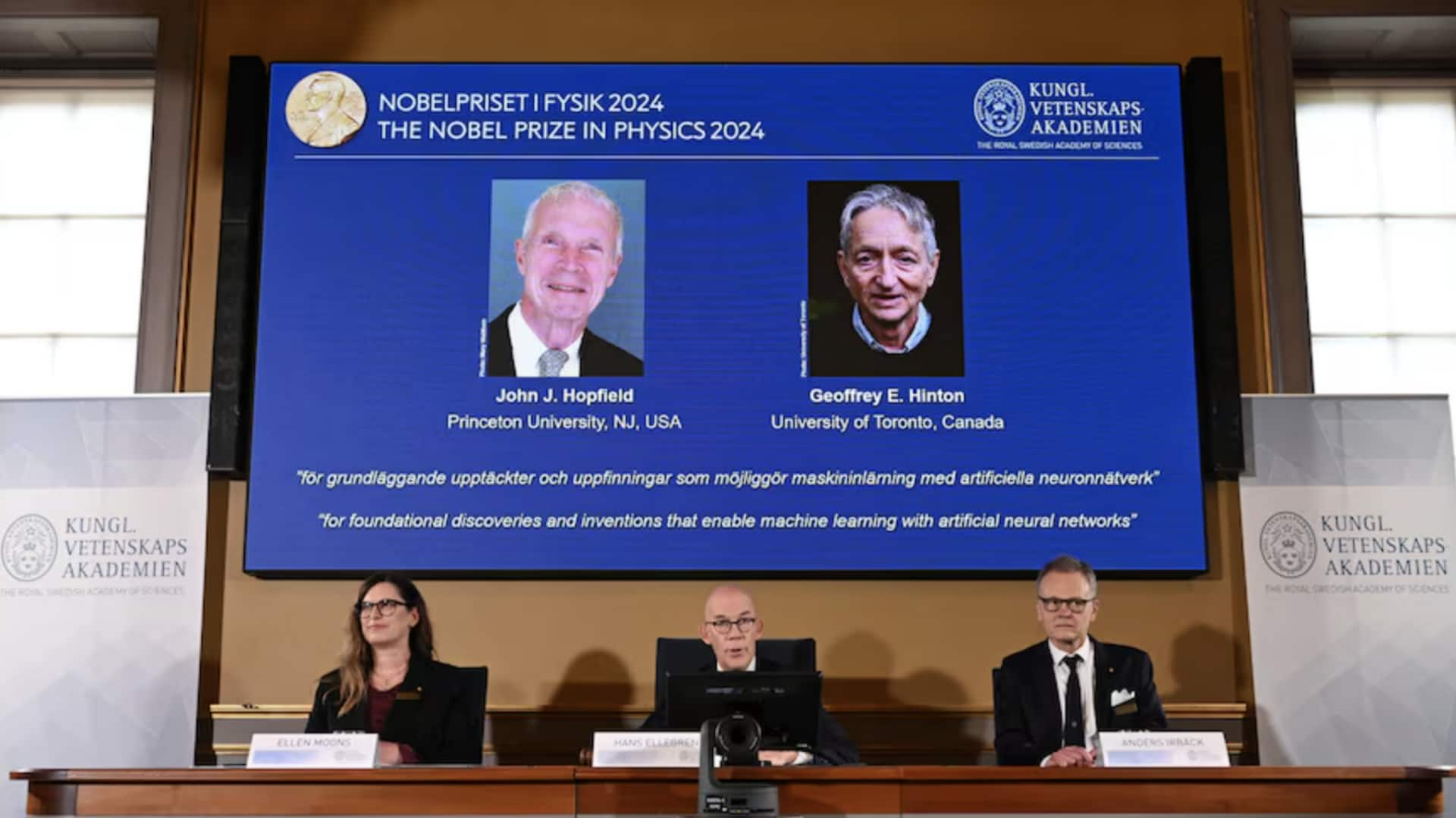 2024 Nobel Prize in Physics awarded to AI pioneers