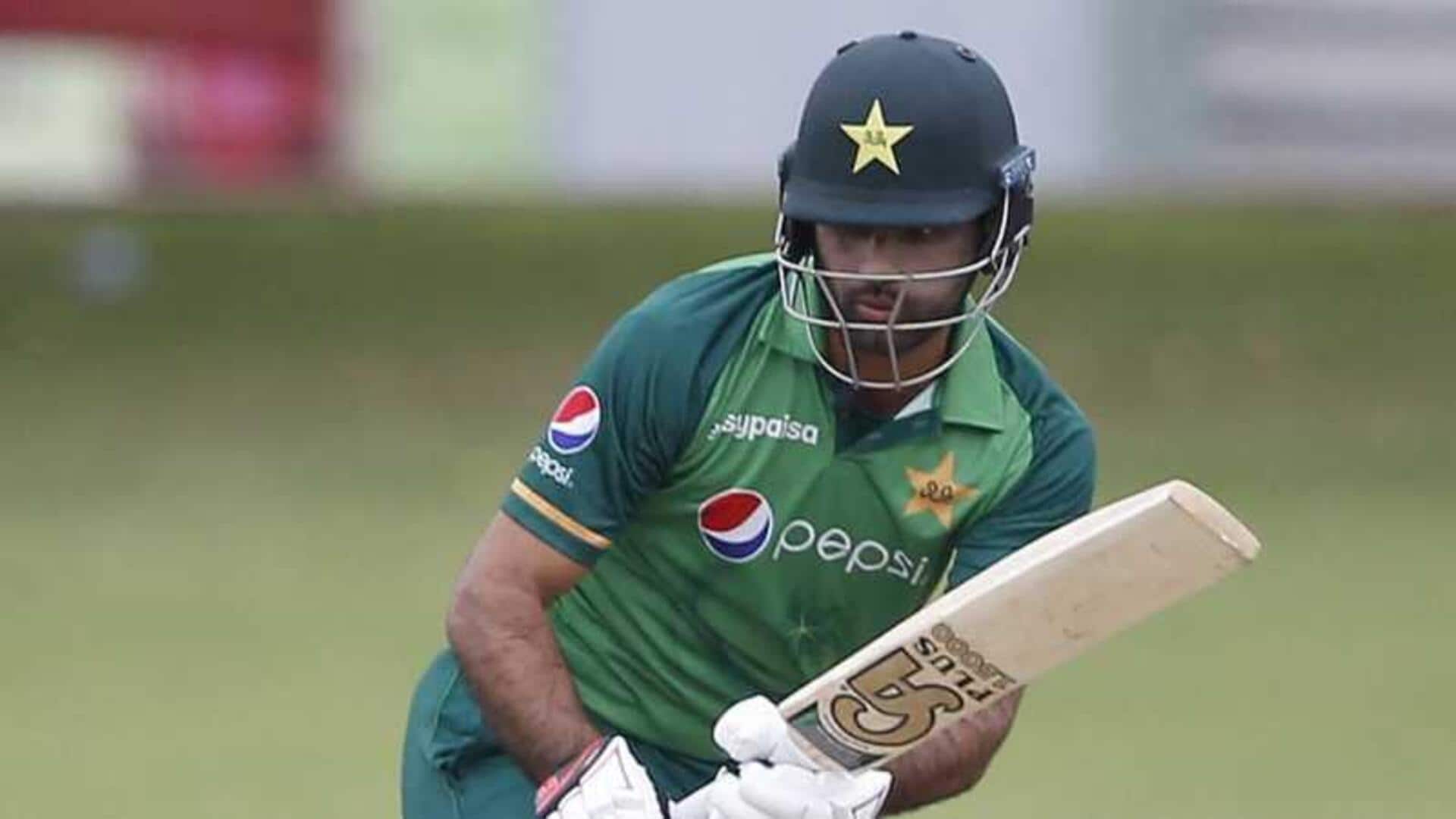 Fakhar Zaman becomes Pakistan batter with second-most T20I sixes: Stats