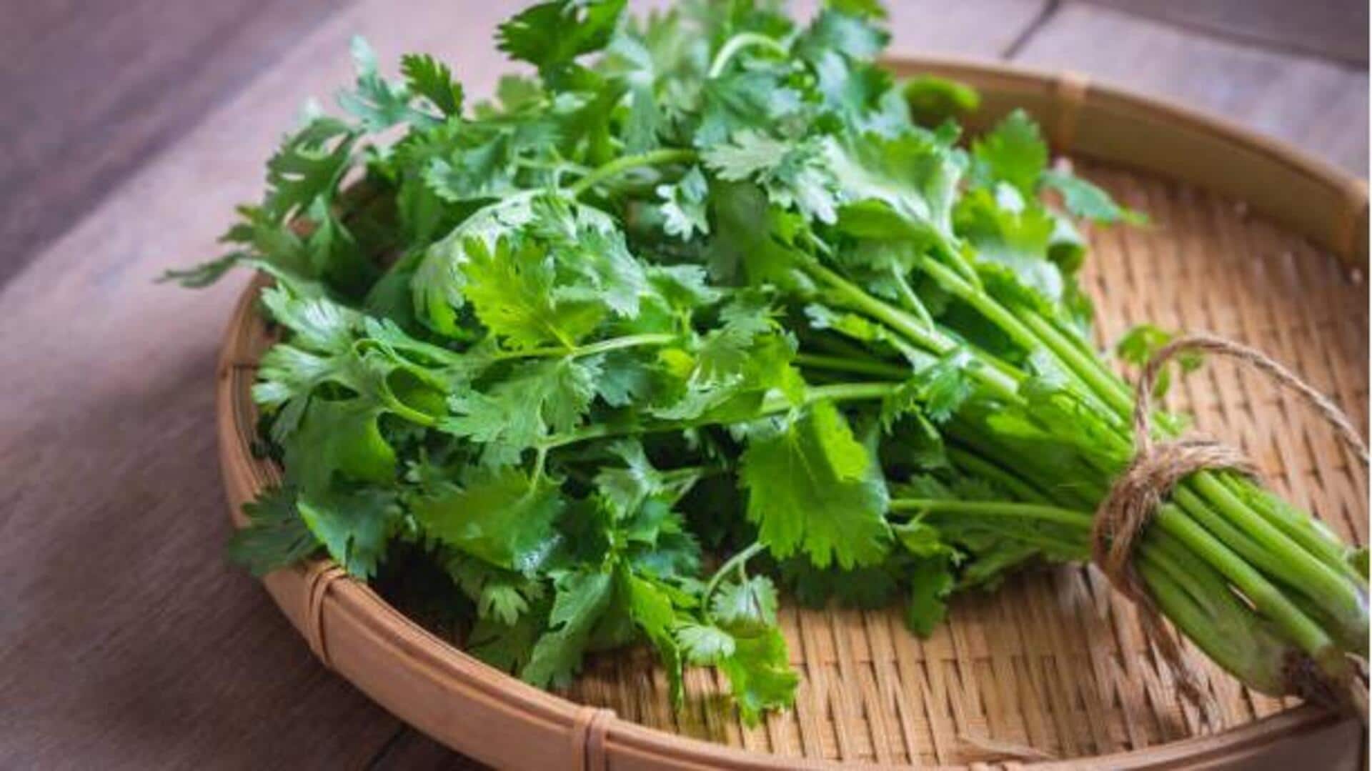 How coriander helps you stay cool naturally