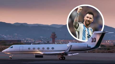 Inside Messi's ₹136cr private jet that flew him to India