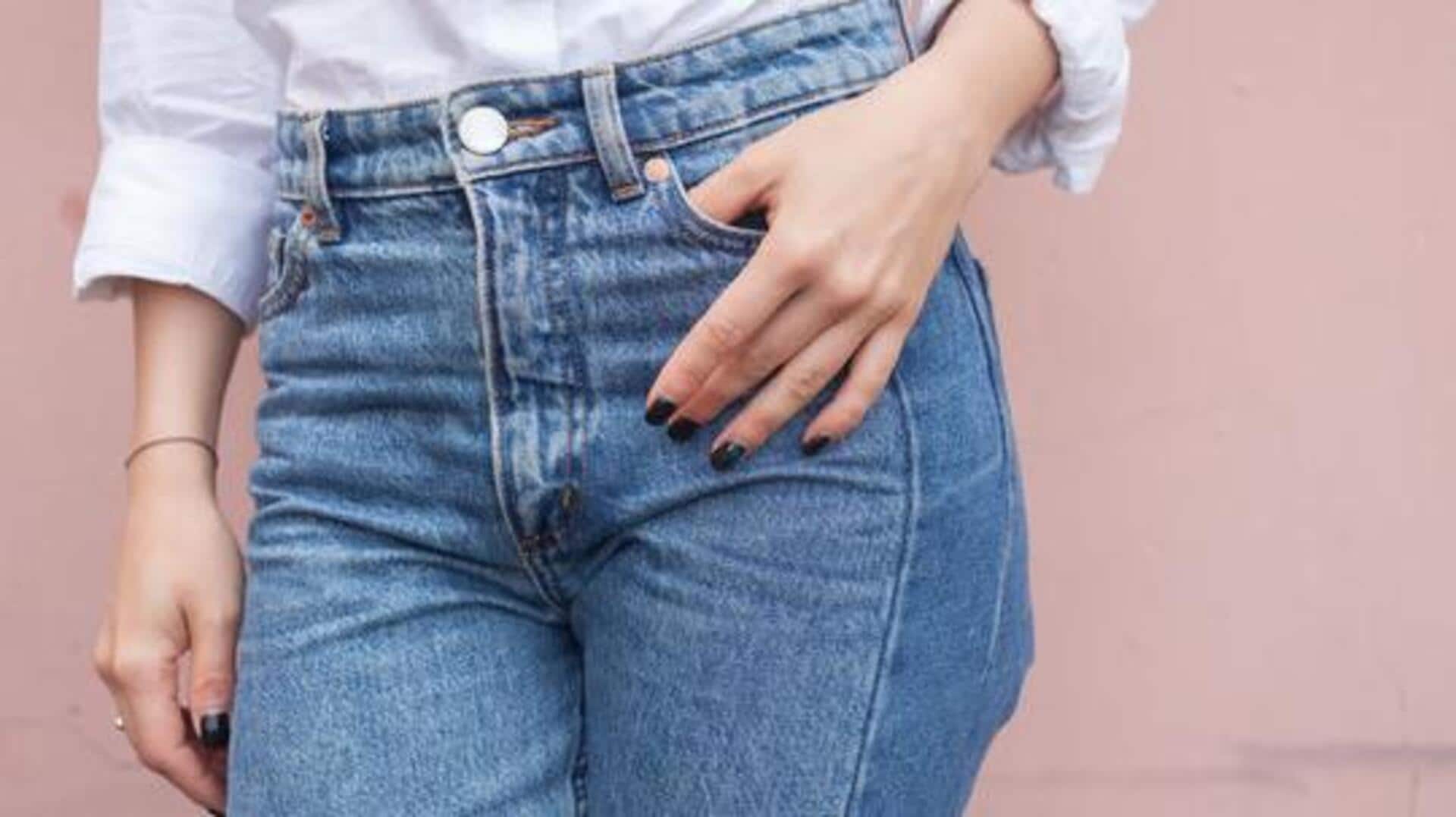 How to style thermal denim jeggings