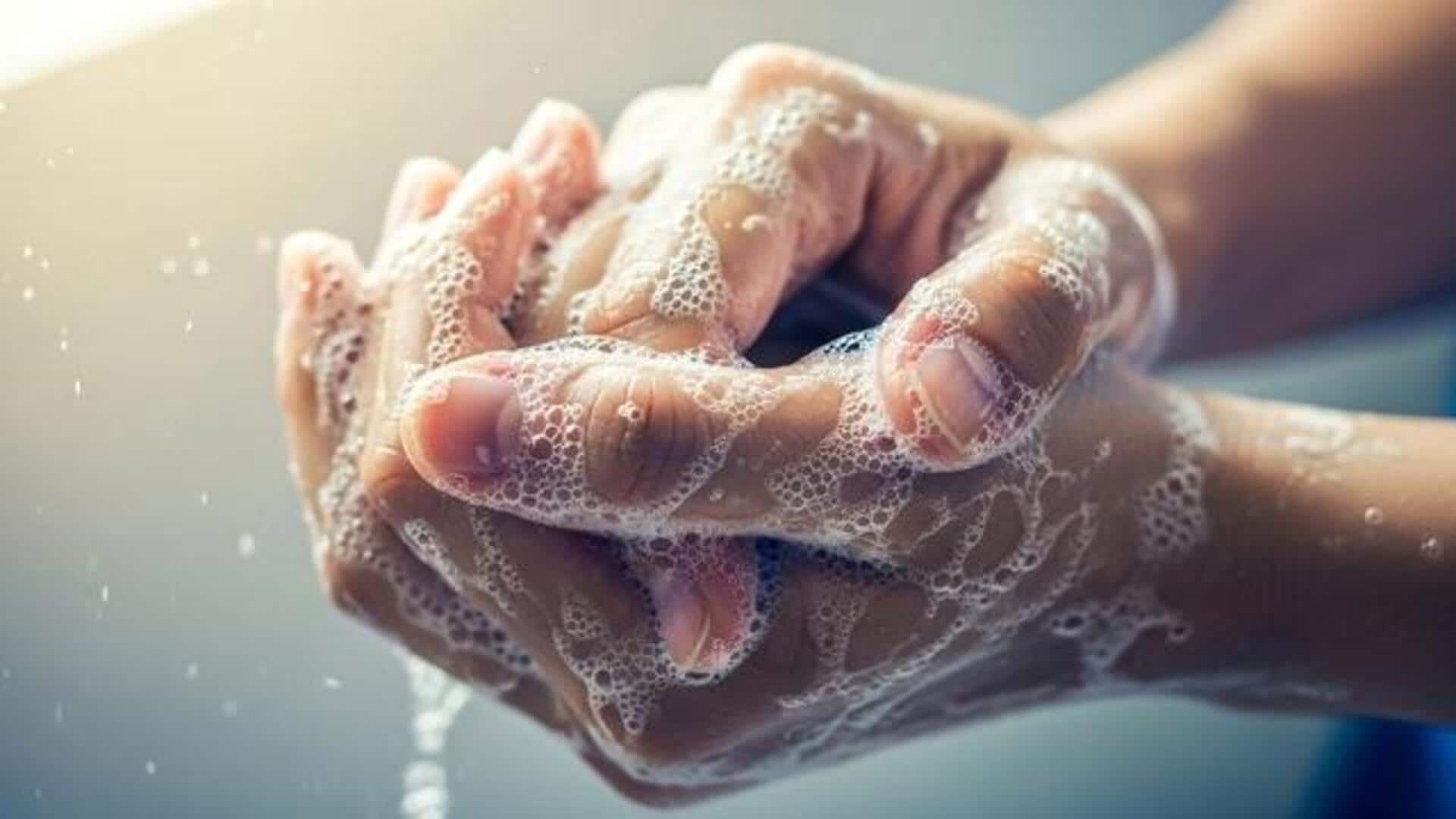Does overwashing hands harm your skin? 