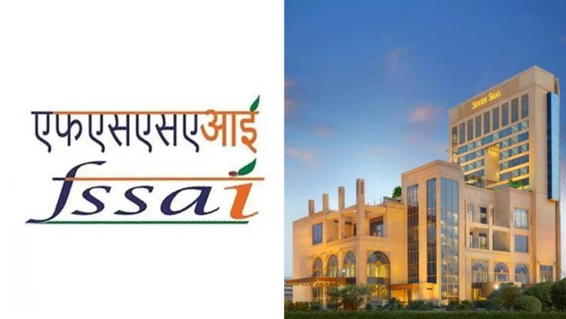 FSSAI suspends license of Seven Seas Hospitality over hygiene violations