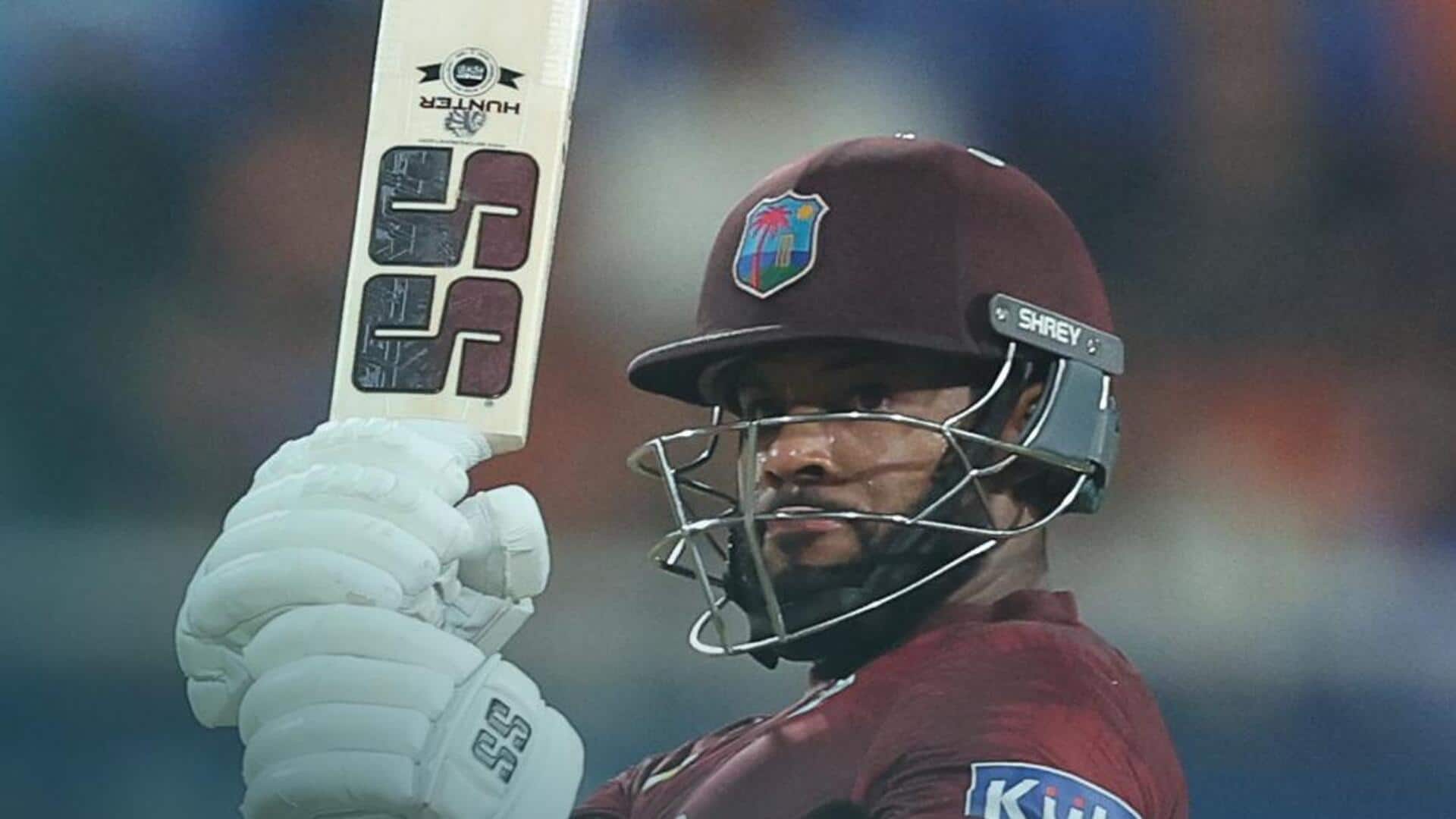 3rd ODI, Shai Hope's 162* floors India: Report and stats