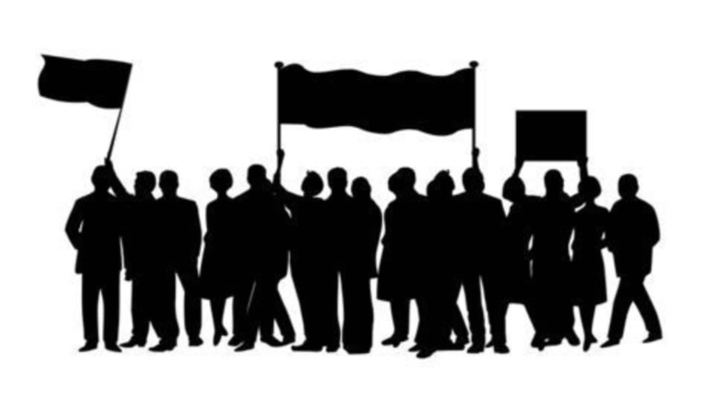 RSS workers resign en masse to protest Chief's sacking RSS workers resign en masse to protest Chief's sacking