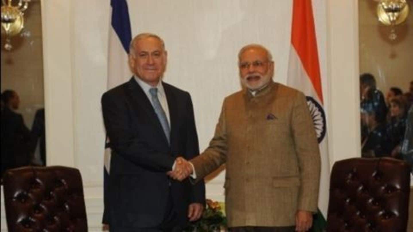 Modi to visit Israel and Palestine
