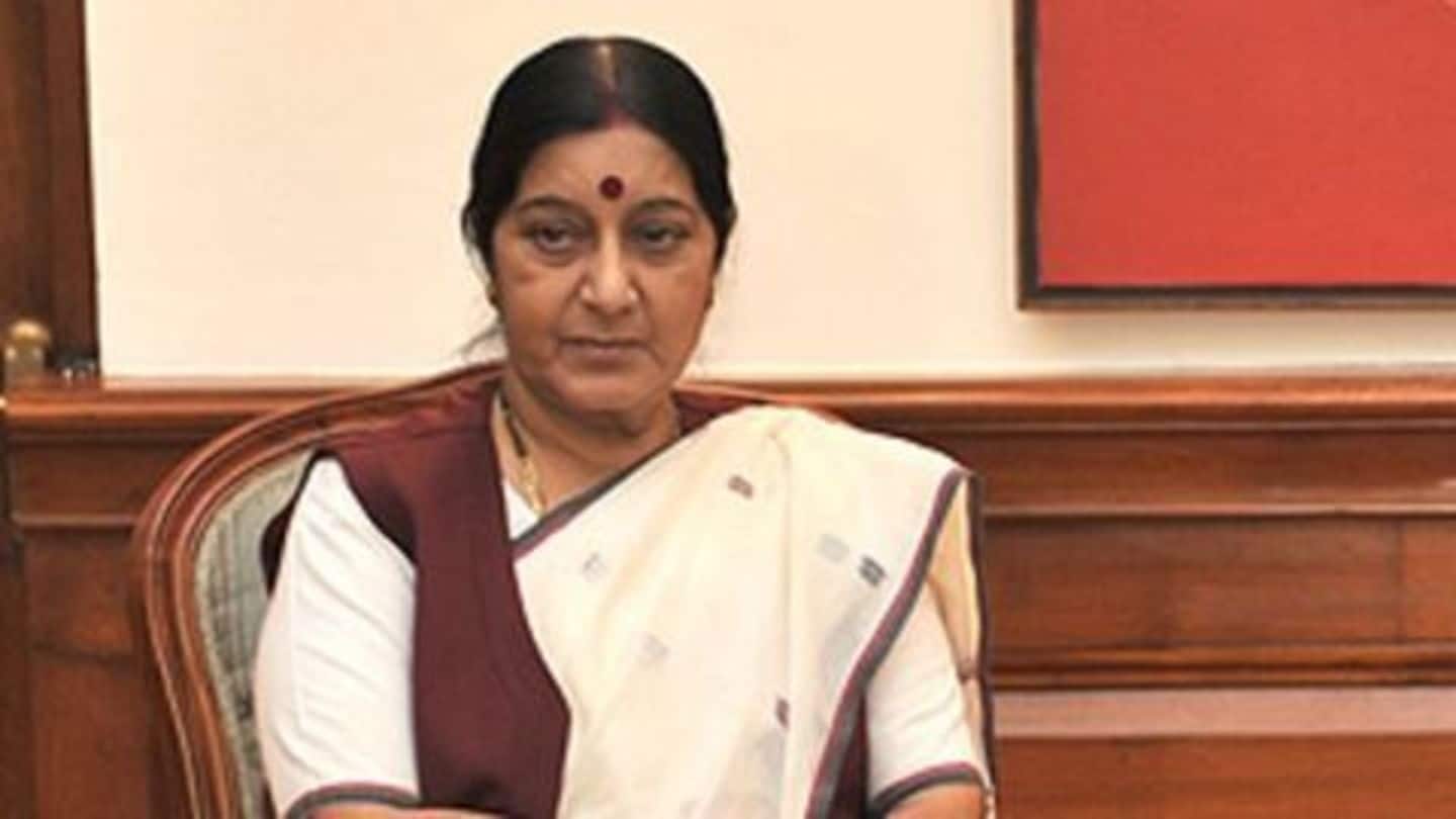 Oppositions seeks Swaraj's resignation on moral grounds