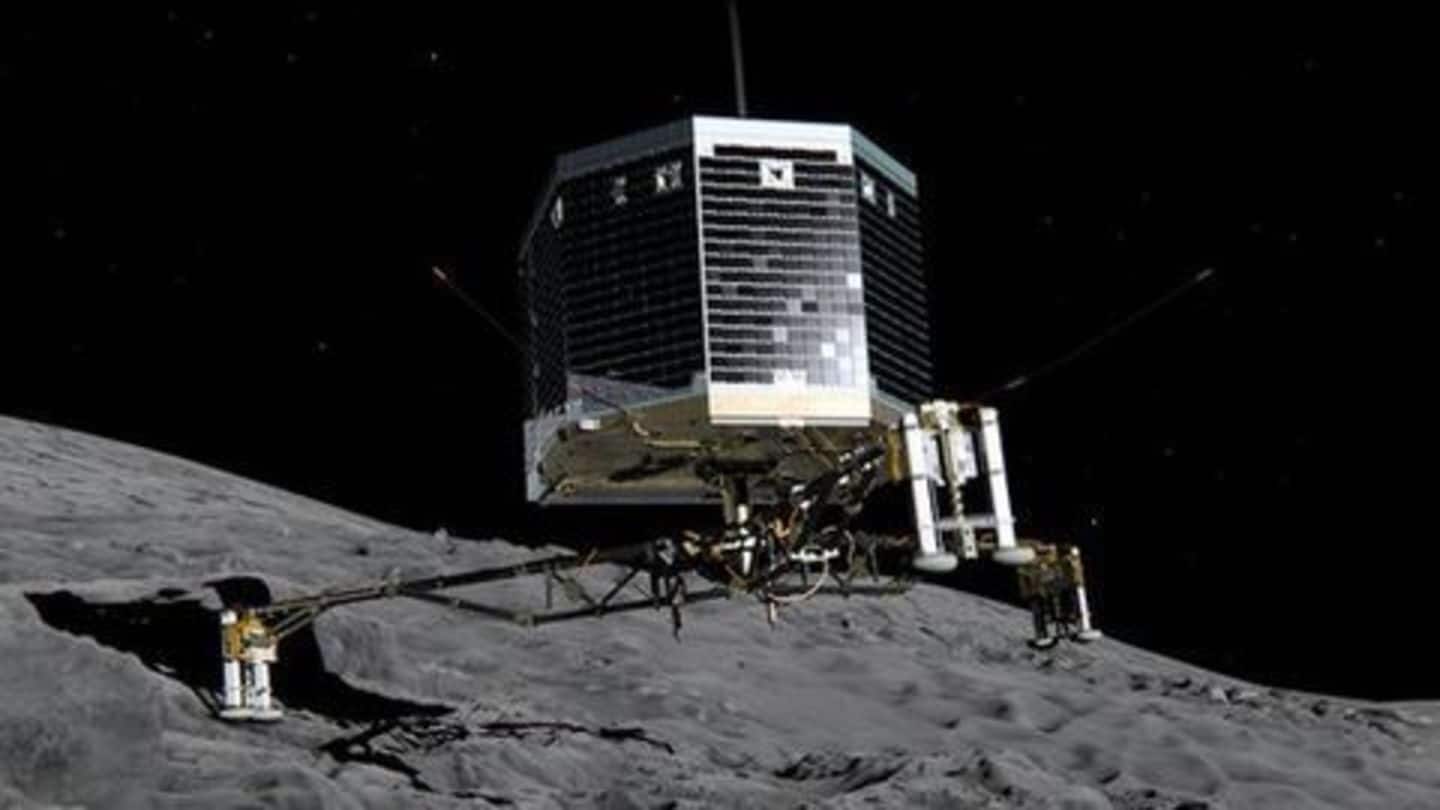 Philae wakes up from hibernation after 7 months!