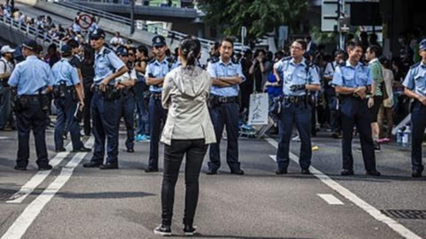 Pro-democracy protesters of Hong Kong return to streets