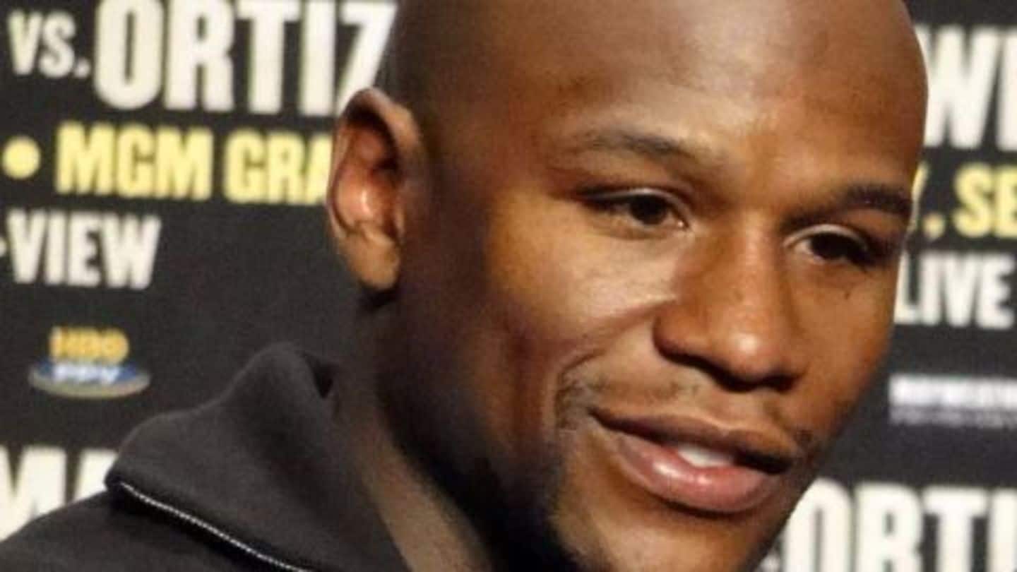 Mayweather stripped of the welterweight World Title!