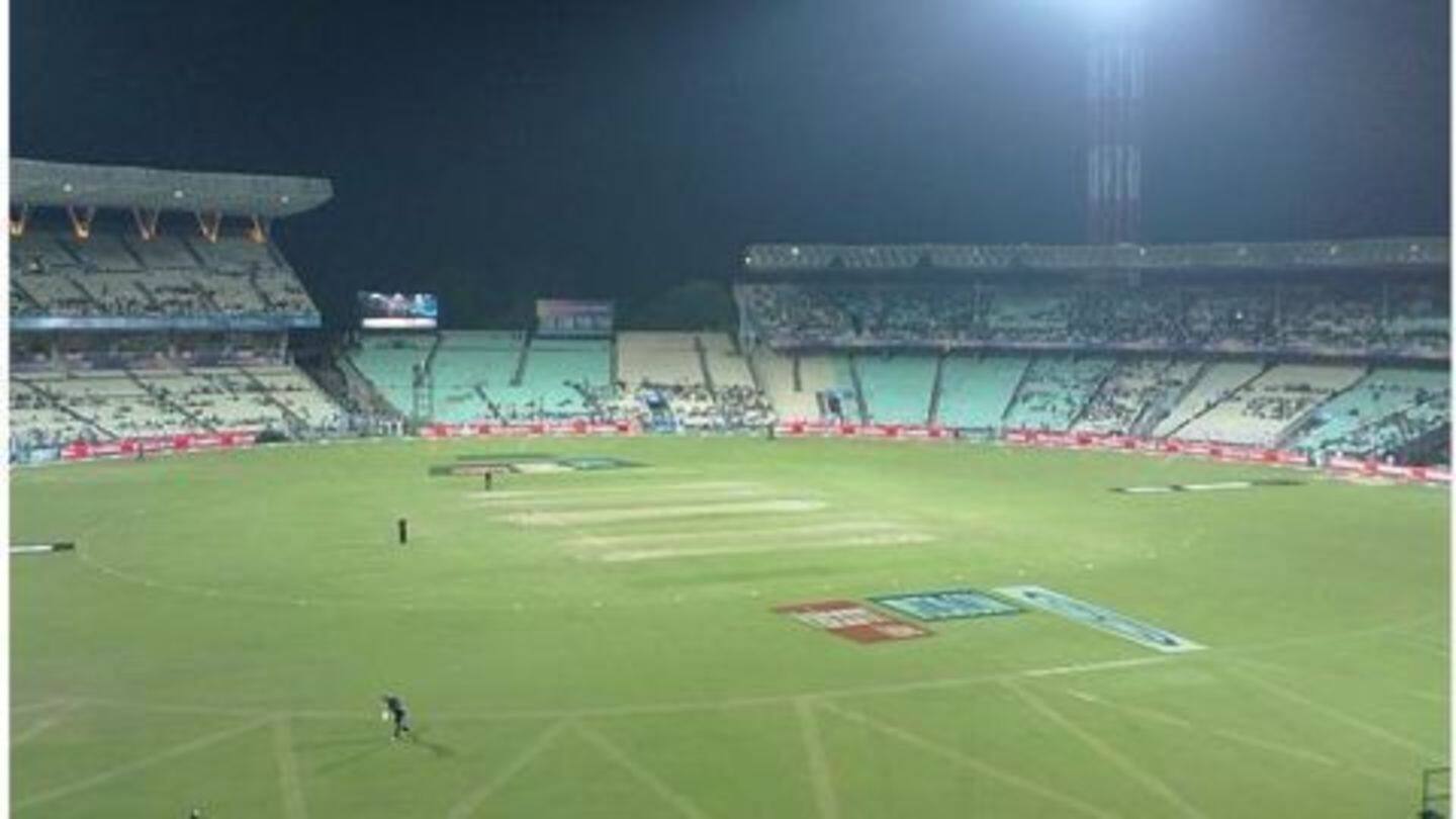 India face New Zealand at Eden Gardens