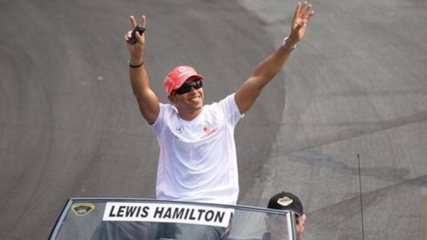 Lewis Hamilton wins the F1 United States GP