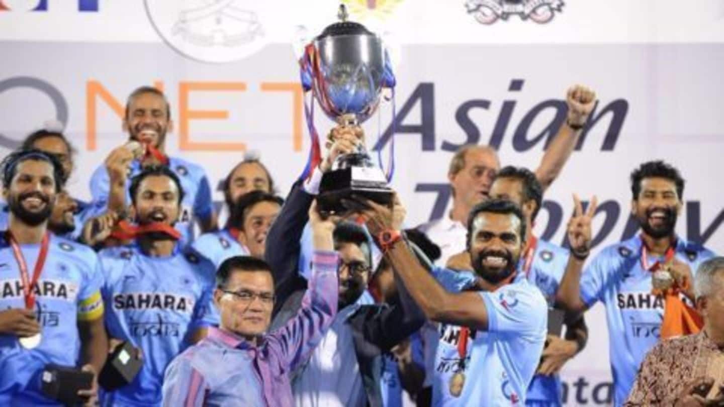 India defeat Pakistan to lift Asian Champions Trophy
