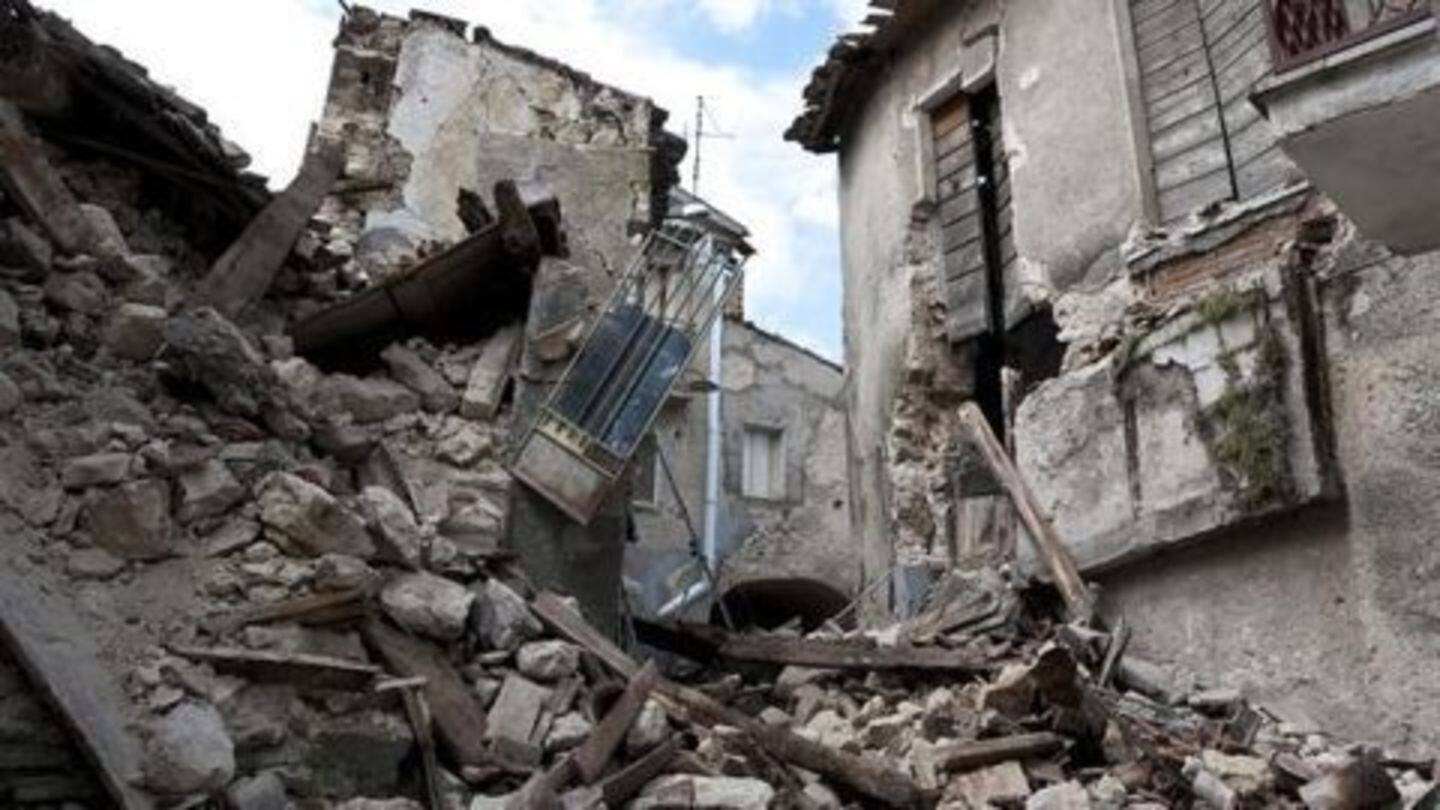 6.6 magnitude quake rocks Itlay 6.6 magnitude quake rocks Itlay