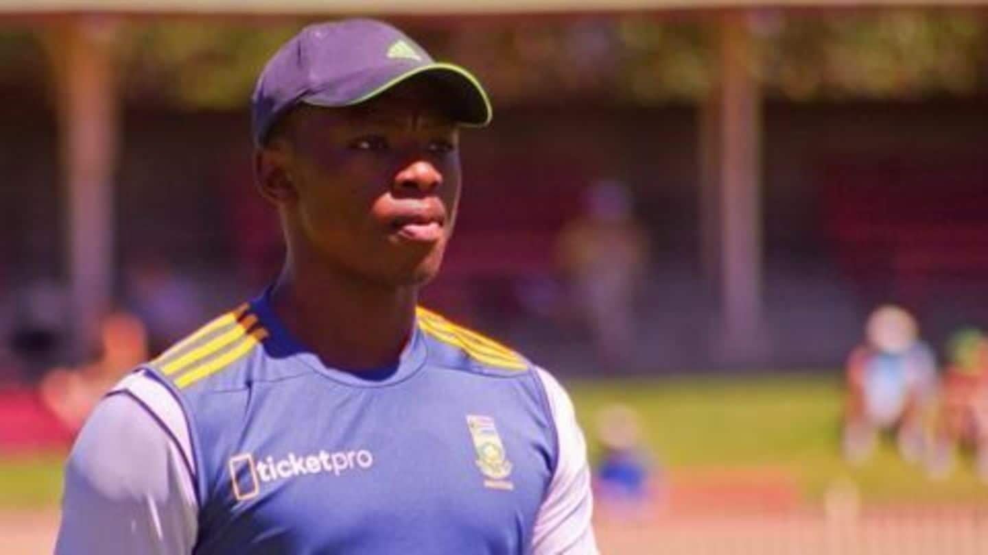 Rabada's fiver helps SA win