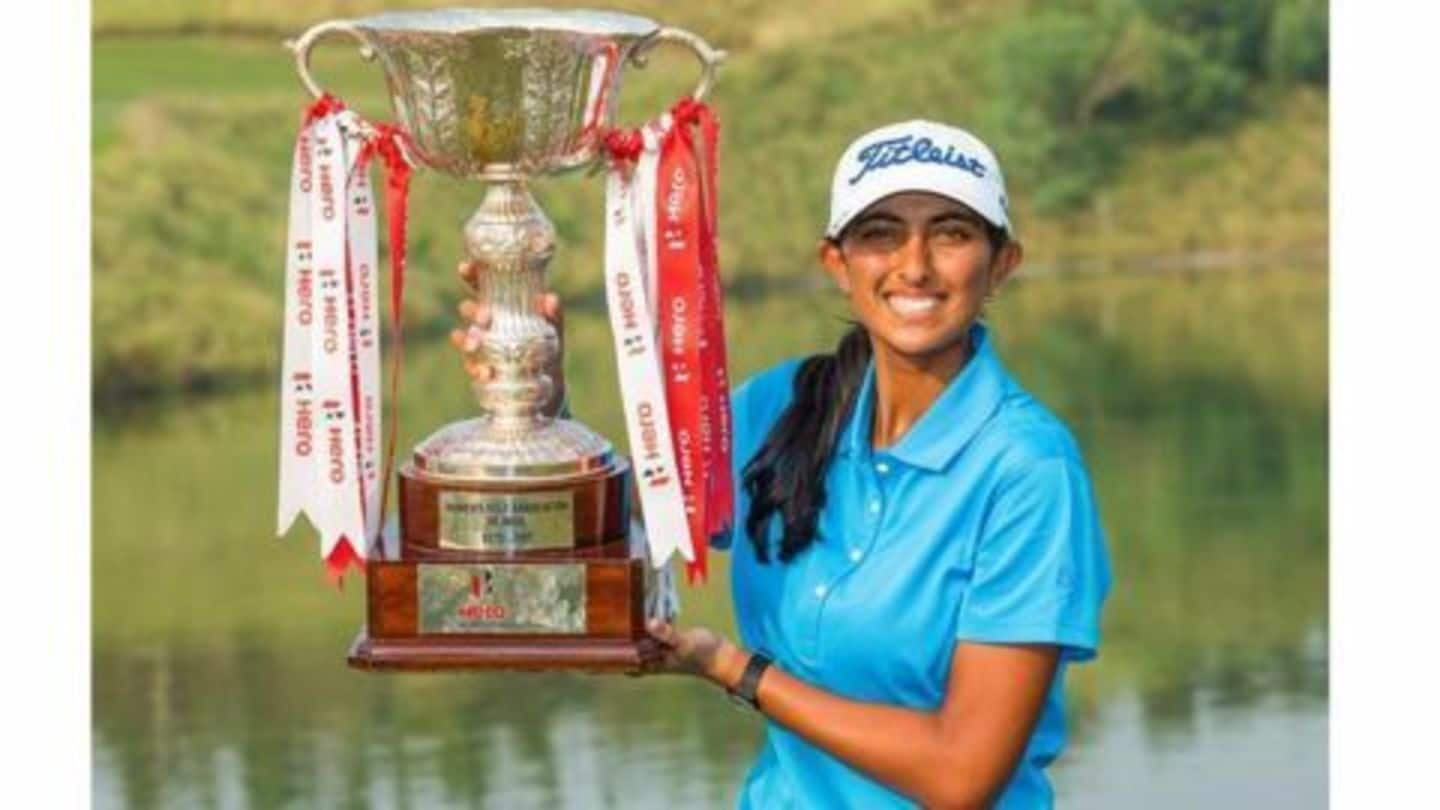 Golfer Aditi Ashok scripts history by winning Indian Open