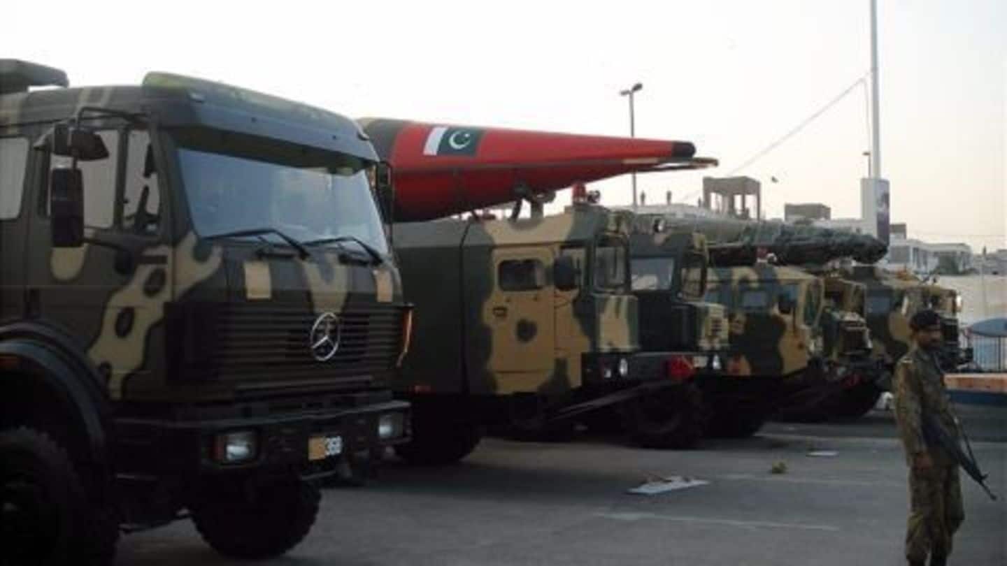 Pakistan expanding nuclear arsenal; has 130-140 nuclear warheads