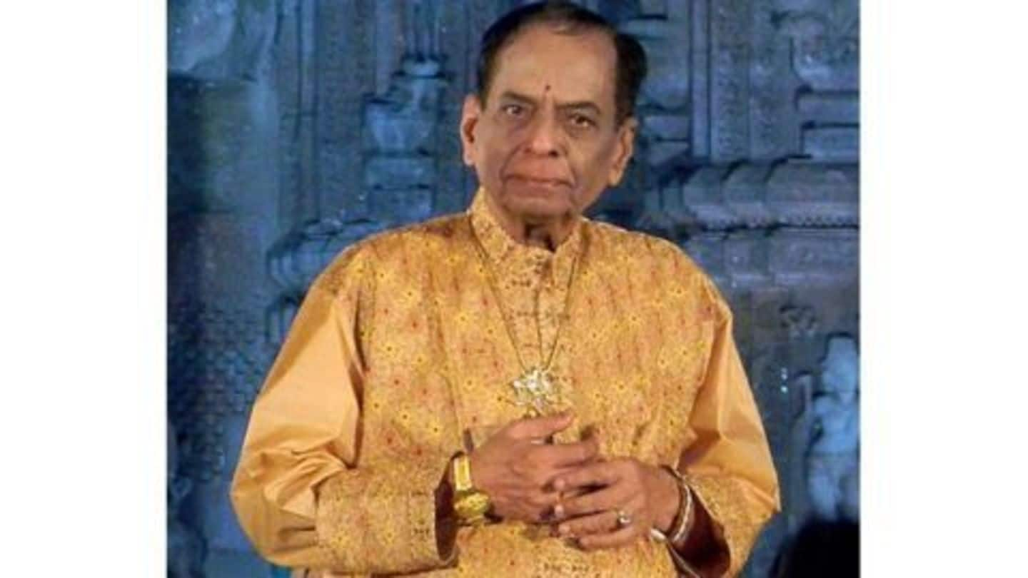 Carnatic music legend M Balamuralikrishna passes away