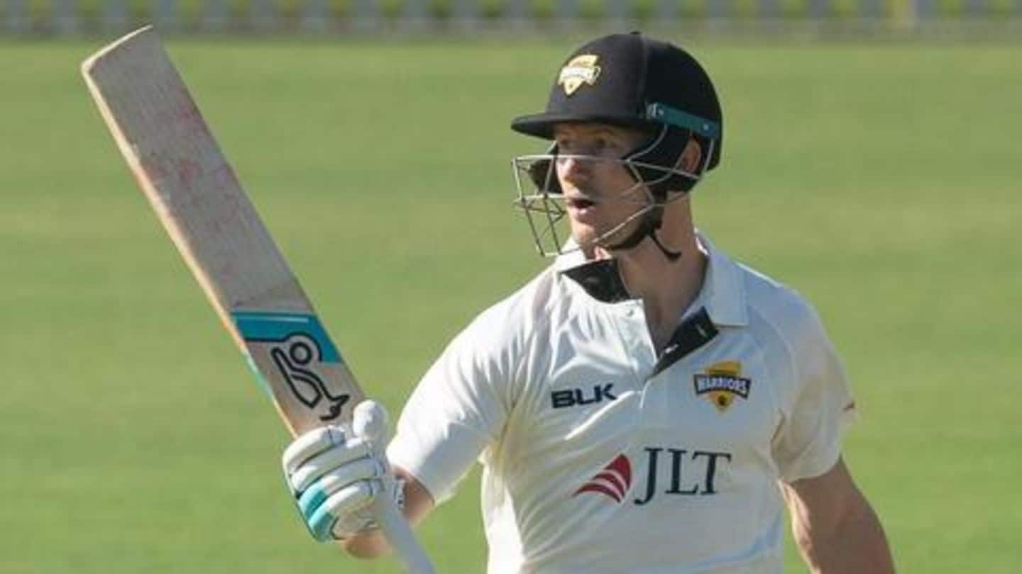 Sheffield Shield: Bancroft smashes 138* in first match post ban