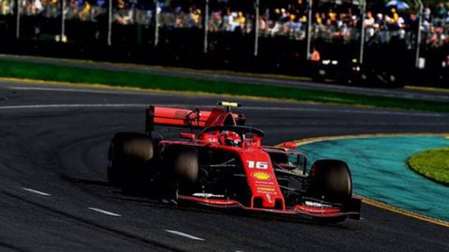Top ten finishers at the Australian GP Top ten finishers at the Australian GP