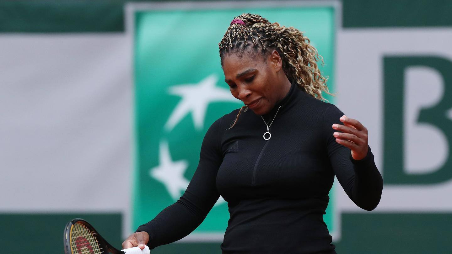 Serena didn't get the desired time to recover Serena didn't get the desired time to recover