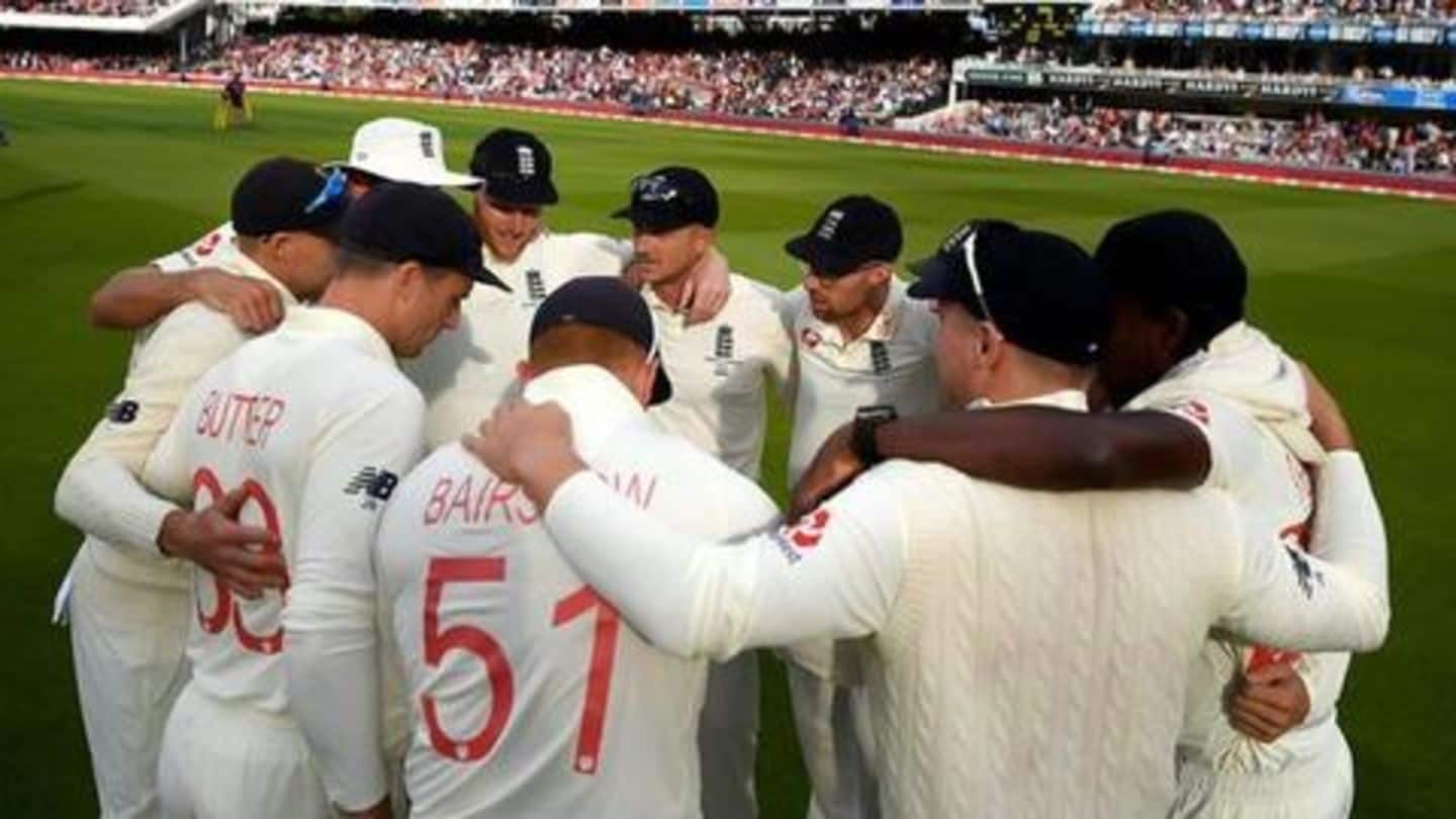 Coronavirus outbreak: England cricketers make an initial donation of £500,000