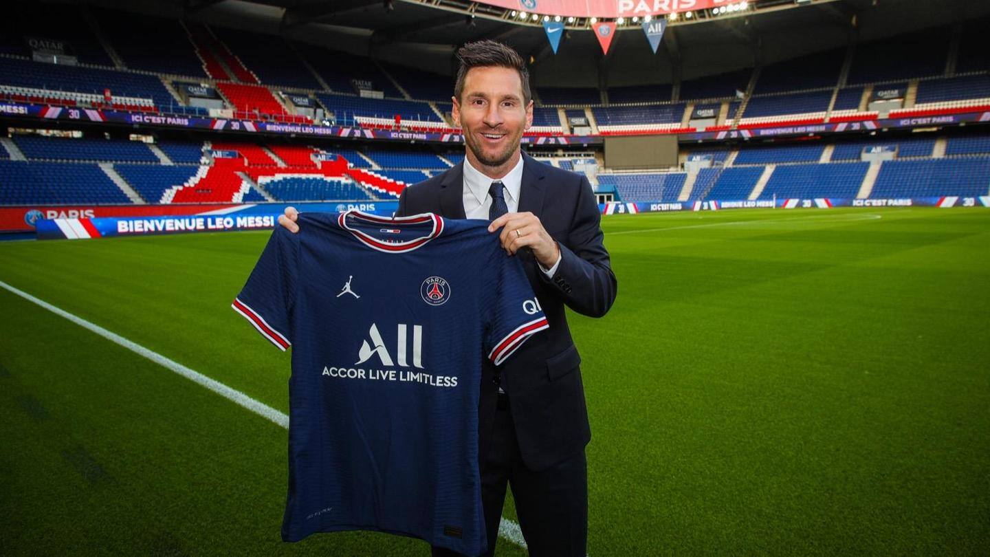 Lionel Messi joins Paris Saint-Germain on two-year deal