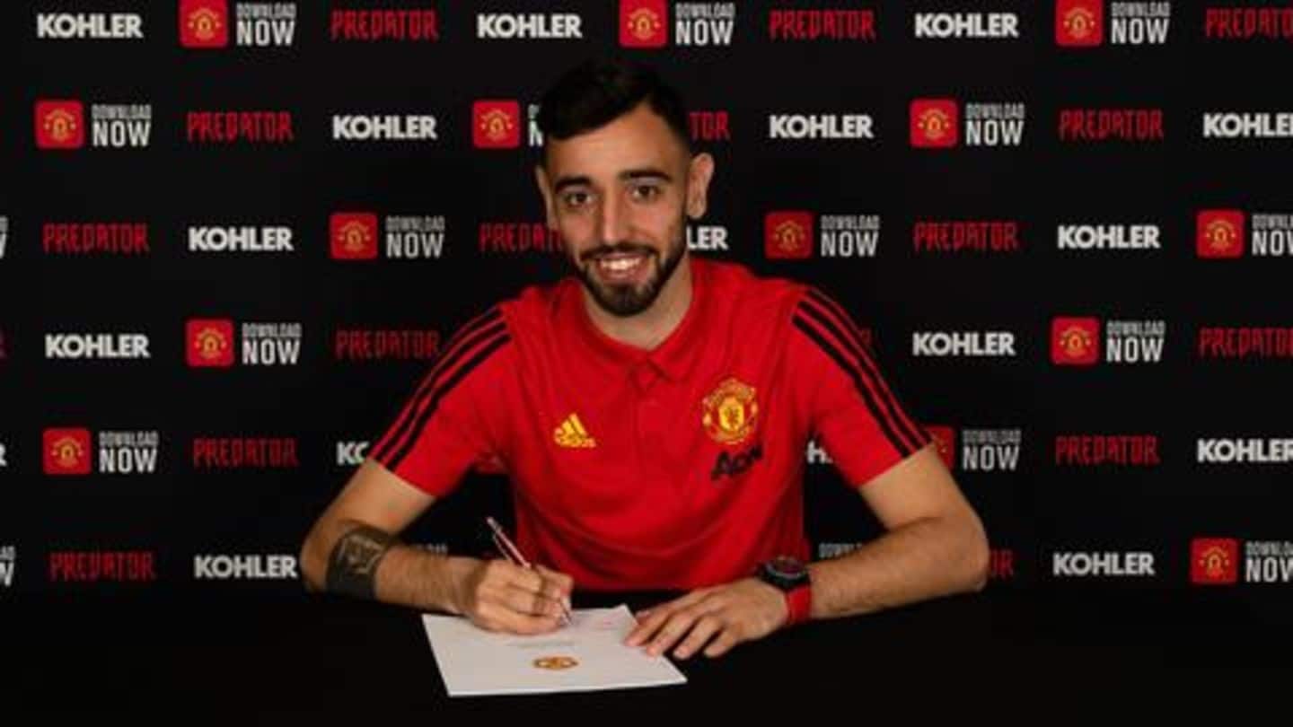 What made Bruno Fernandes fall in love with Manchester United?