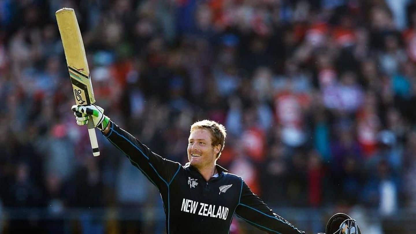 Injury forces Martin Guptill to withdraw from the Pakistan series