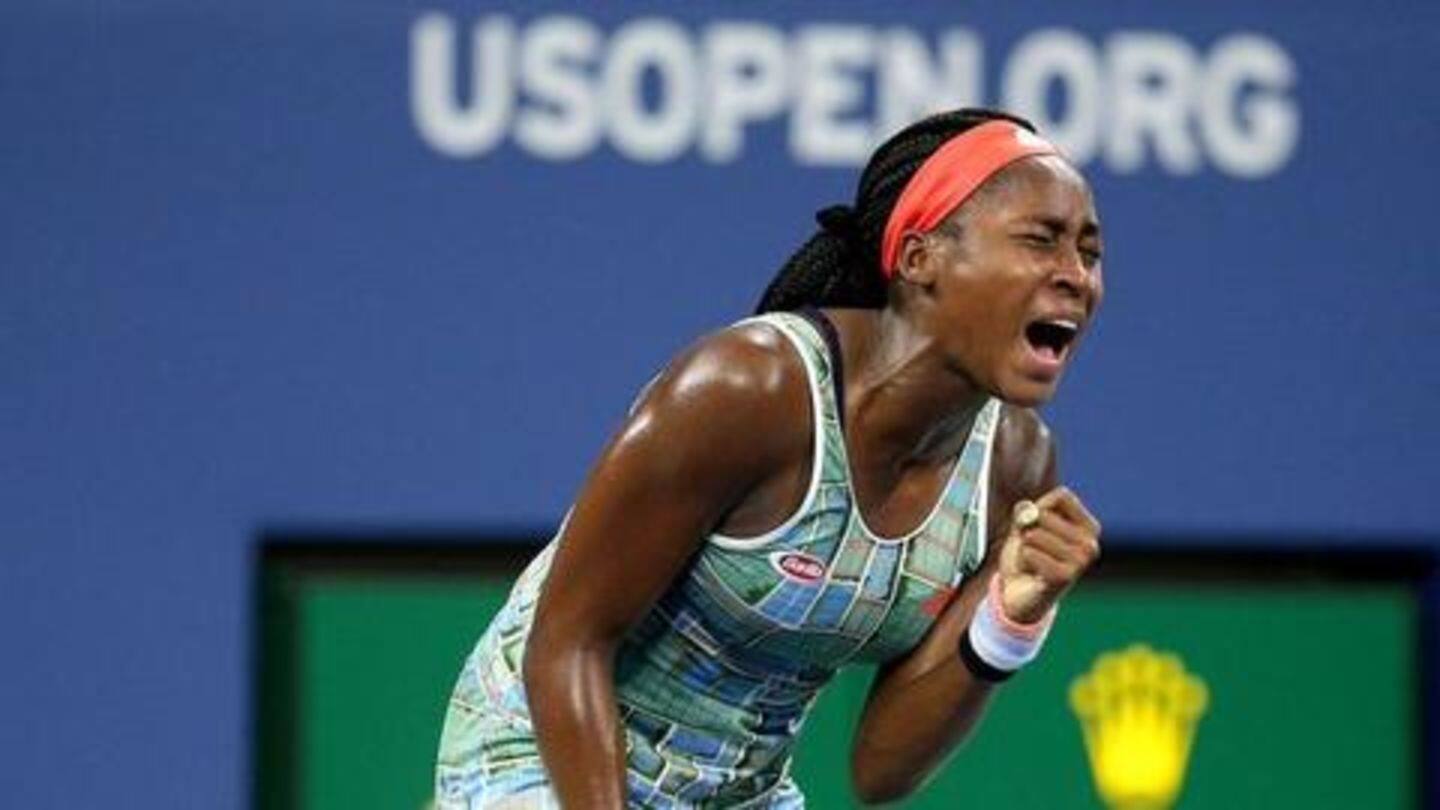Gauff sets up Naomi Osaka showdown Gauff sets up Naomi Osaka showdown