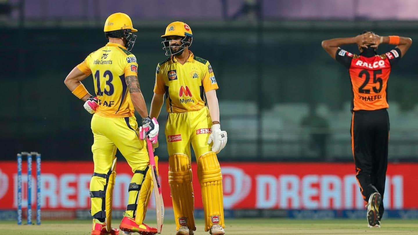 IPL 2021, CSK humble SRH in Delhi: Records broken