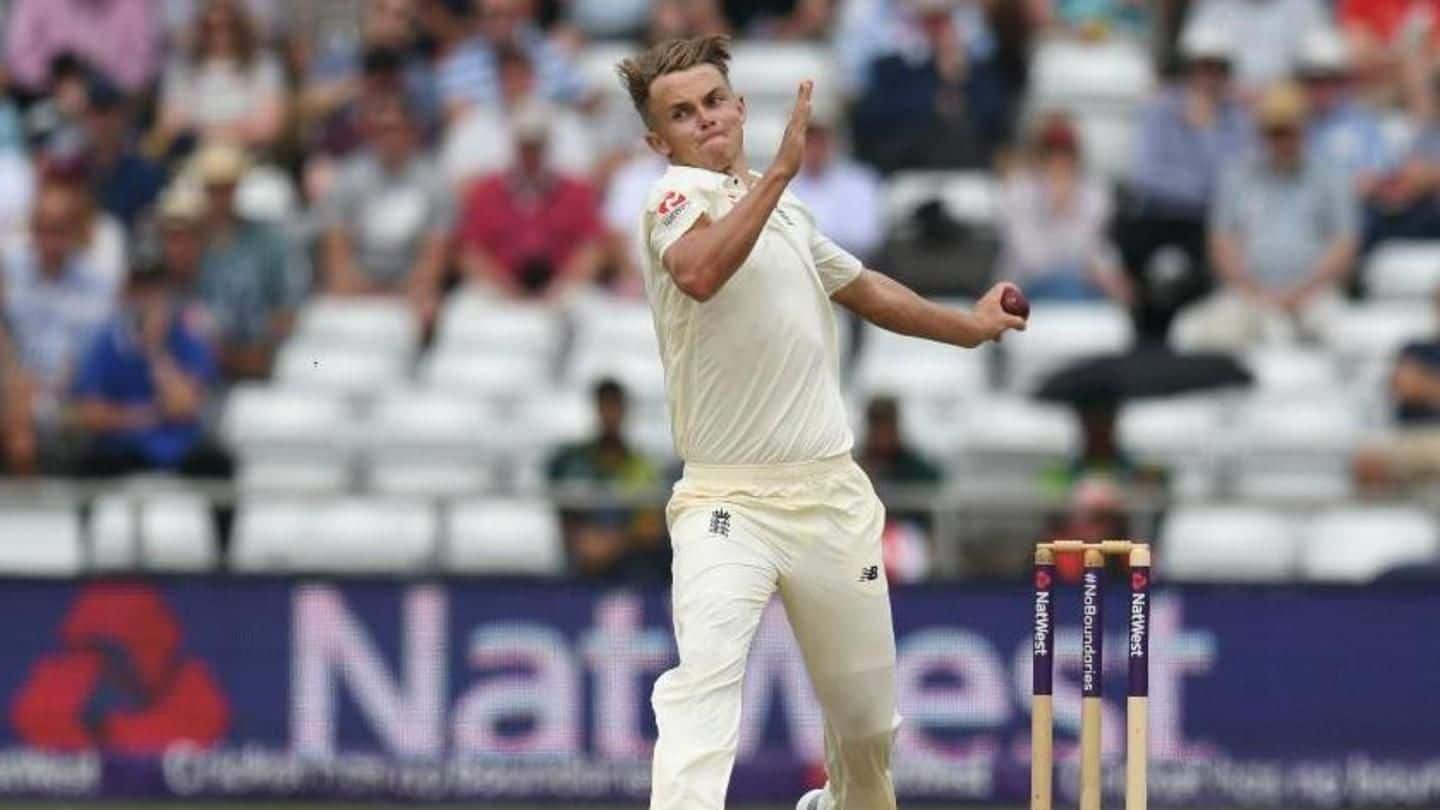 England's Sam Curran is a knight in shining armor