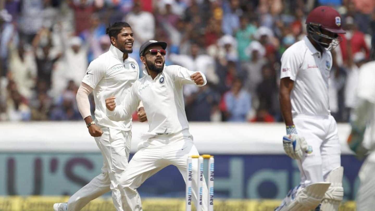 India thrash Windies in second Test: Here're the records broken