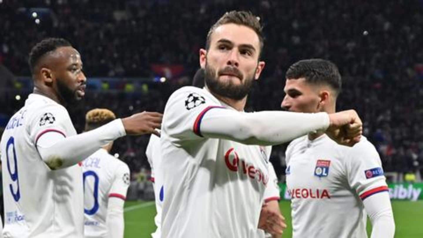 Tousart's goal hands Lyon win, City hit back against Real Tousart's goal hands Lyon win, City hit back against Real